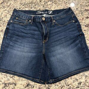 Seven7 Dark Blue‎ Jean Shorts for Women NWOT